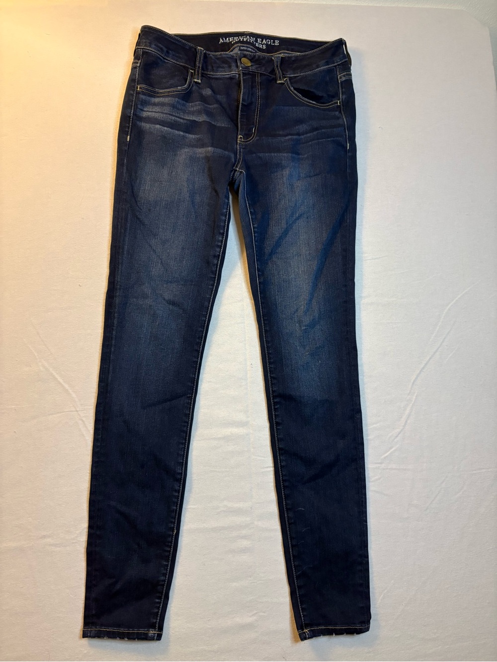 American Eagle Outfitters Navy Blue Women's Skinny Jeans